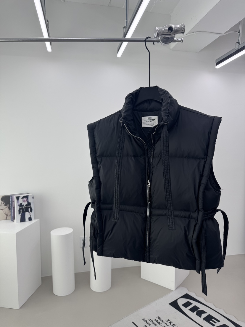 RED-A東大門㊣直郵女裝新款時尚25秋冬真品職業休閑馬甲鴨絨RED-A馬甲圖色4