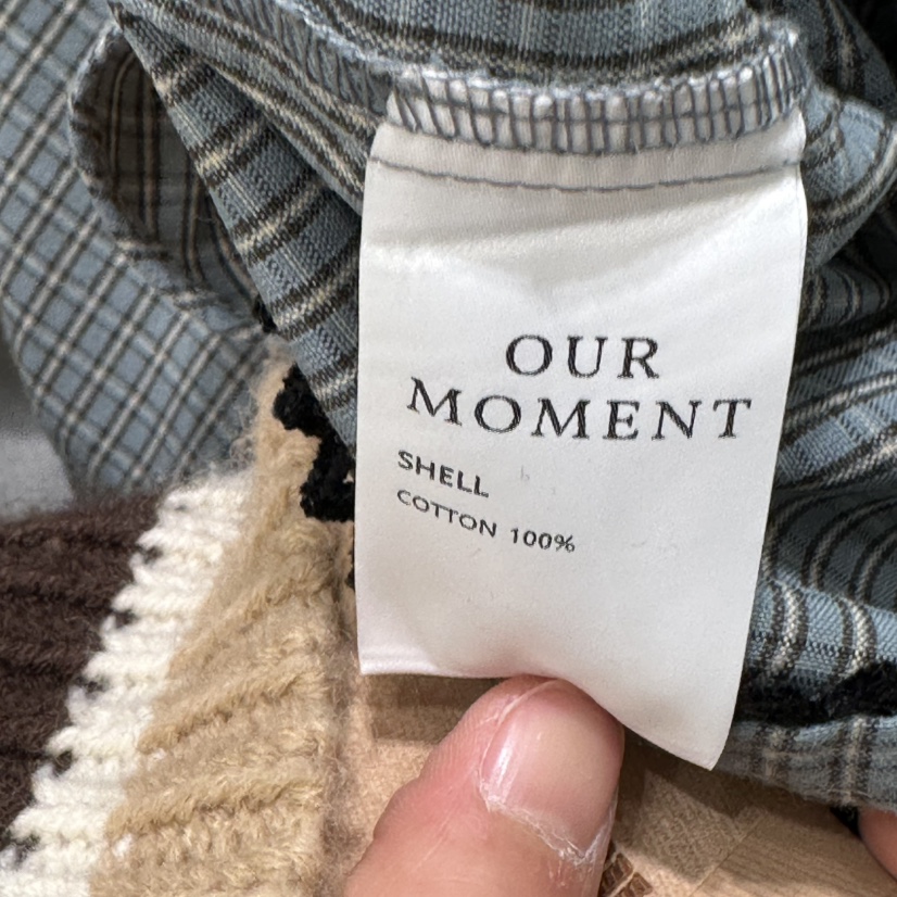OURMOMENT韓國代購㊣女士新款25秋冬真品推薦職業襯衫蕾絲衫OURMOMENT襯衫/蕾絲衫