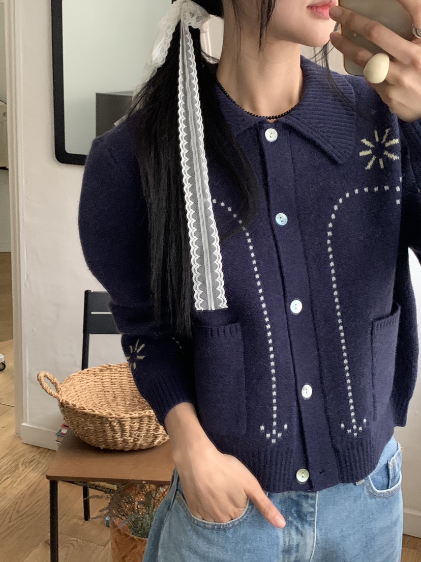 MORE THAN-P韓國代購㊣女士新款25秋冬時尚人氣真品針織衫MORE THAN針織衫