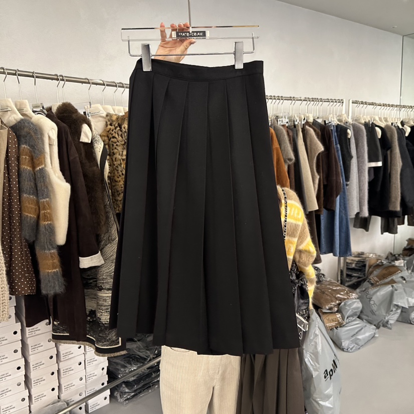 DOUBLE STANDARD/LE SMOKING/MAISONSTAFF東大門㊣實拍女士新品休閑長裙MAISONSTAFF長裙