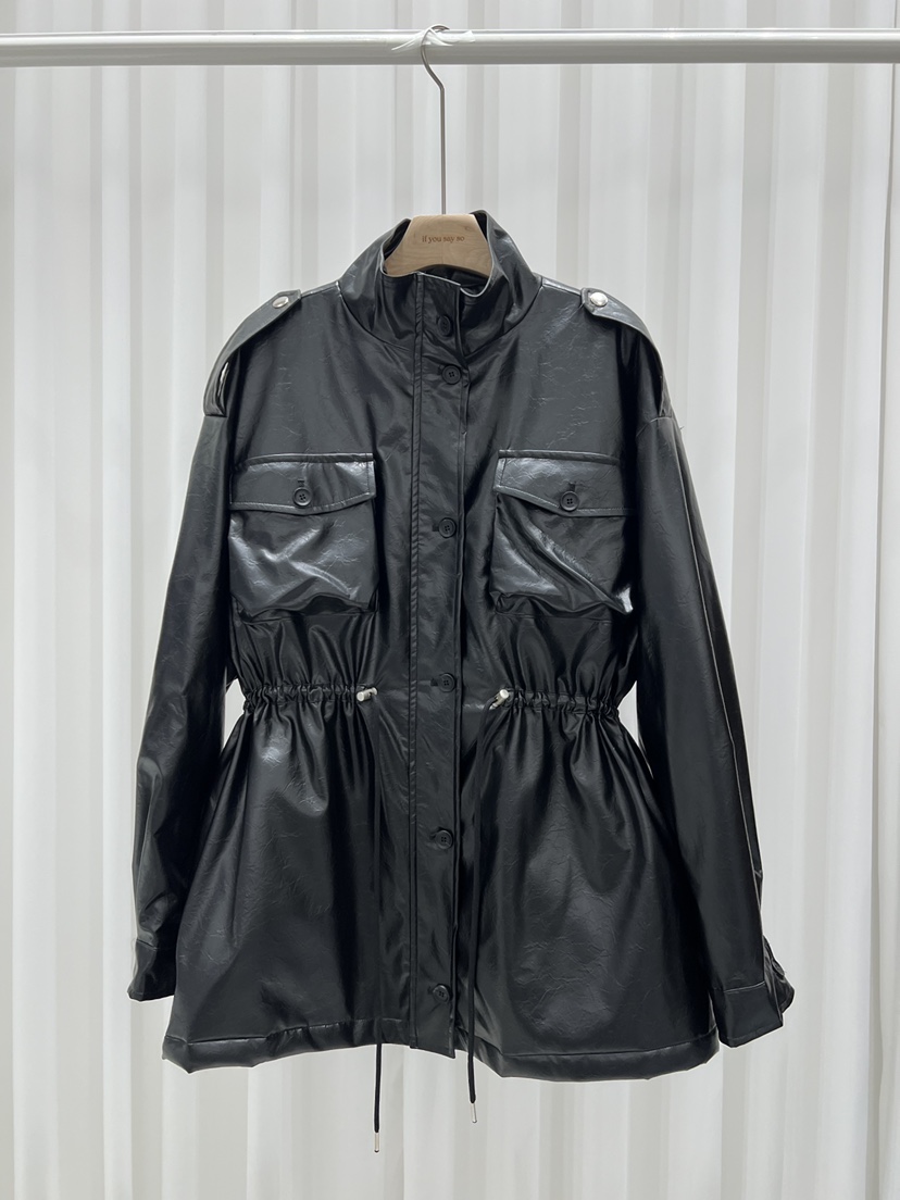 IF YOU SAY SO東大門㊣代購女裝新品時尚真品25秋冬夾克IF YOU SAY SO夾克圖色3