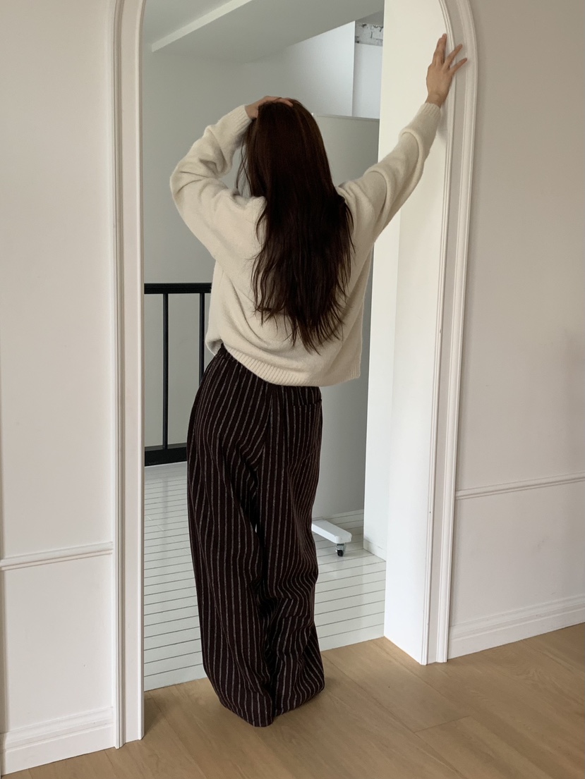 LOVE MY SANTA東大門㊣實拍女裝新款職業真品人氣25秋冬休閑褲Santa/LOVE MY SANTA休閑褲