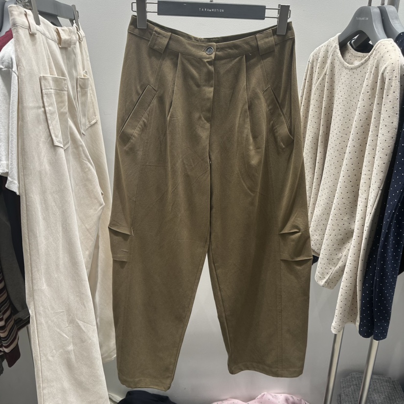 TARABY MOTION韓國代購㊣女裝新款熱賣職業真品人氣休閑褲TARABY MOTION休閑褲圖色2