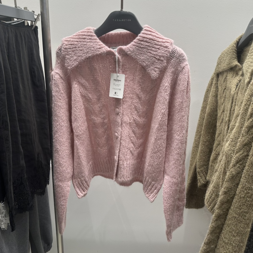 TARABY MOTION東大門㊣實拍女裝新品職業推薦休閑針織衫開衫TARABY MOTION針織衫