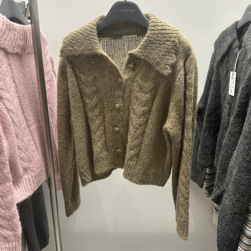 TARABY MOTION東大門㊣實拍女裝新品職業推薦休閑針織衫開衫TARABY MOTION針織衫圖色2