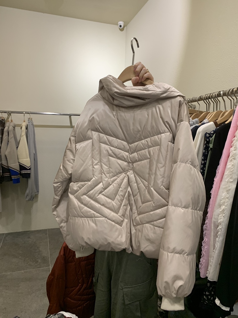 JUPITER東大門㊣實拍女裝新品時尚25秋冬推薦真品短款羽絨服JUPITER短款羽絨服