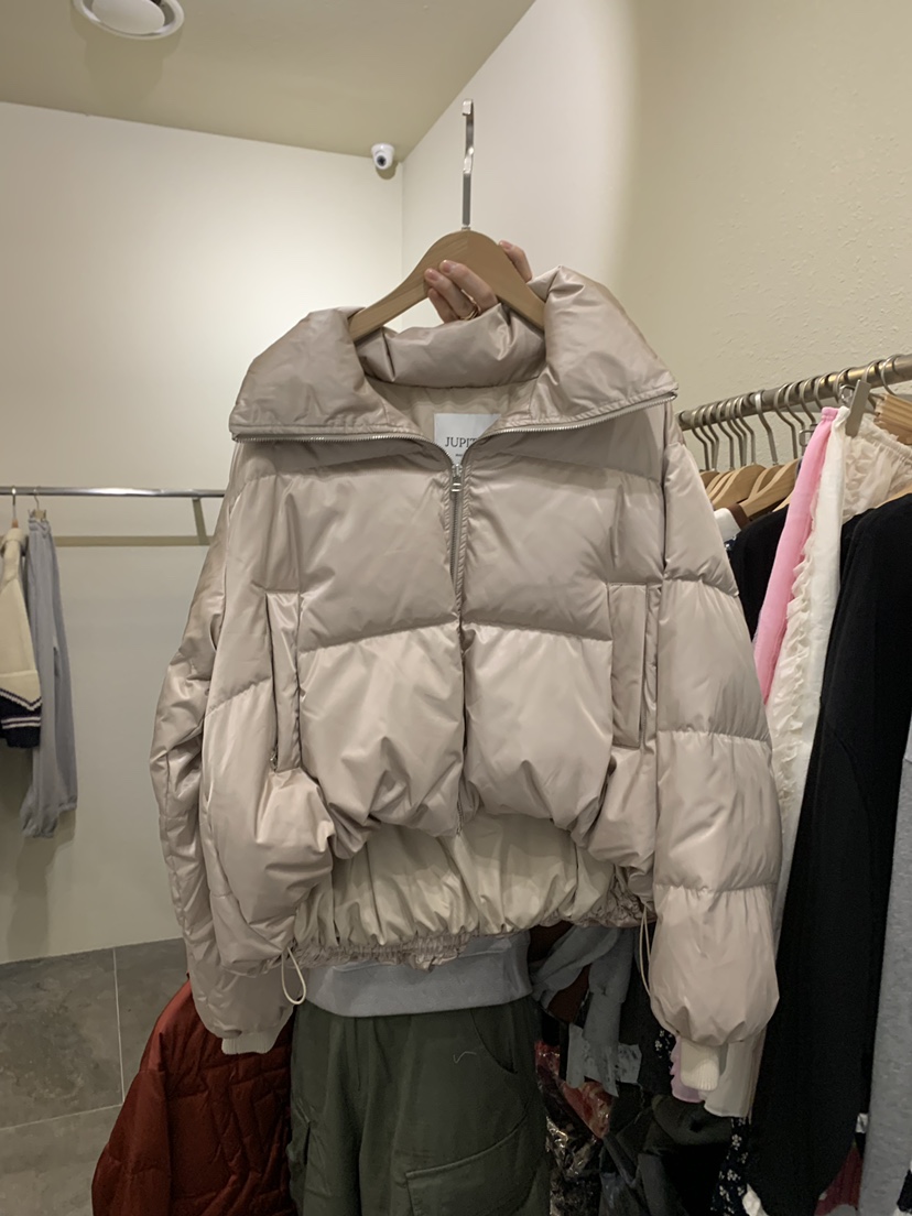 JUPITER東大門㊣實拍女裝新品時尚25秋冬推薦真品短款羽絨服JUPITER短款羽絨服