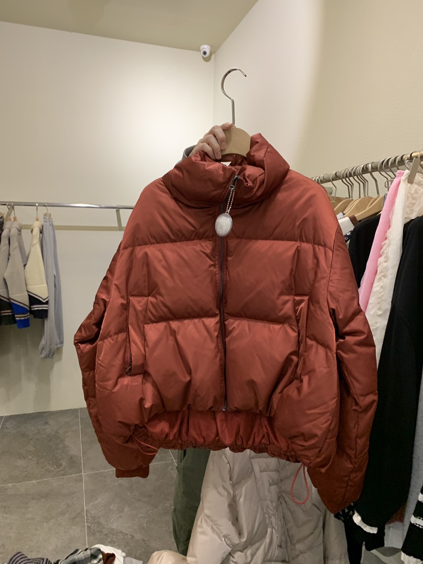 JUPITER東大門㊣實拍女裝新品時尚25秋冬推薦真品短款羽絨服JUPITER短款羽絨服圖色2
