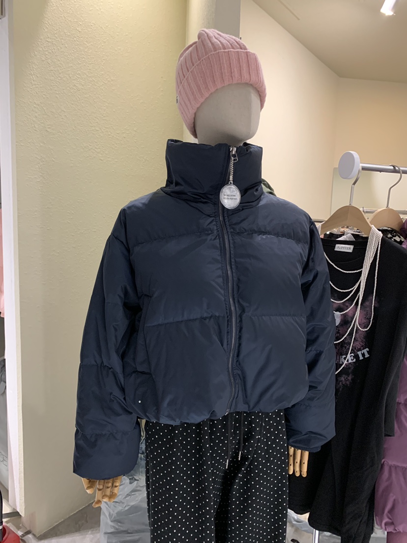 JUPITER東大門㊣實拍女裝新品時尚25秋冬推薦真品短款羽絨服JUPITER短款羽絨服圖色4