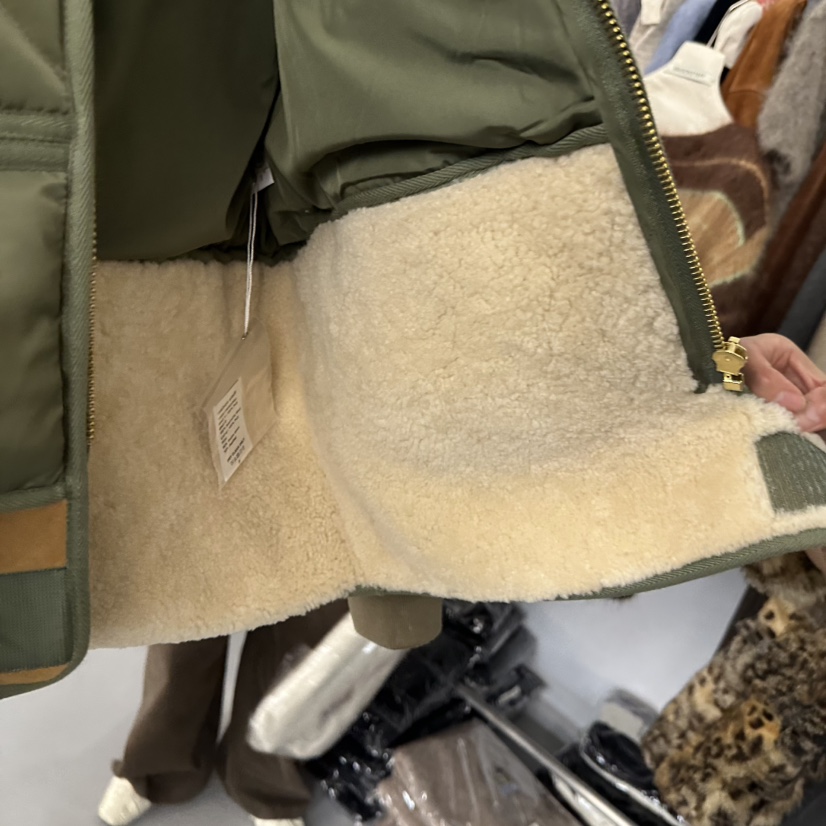 DOUBLE STANDARD/LE SMOKING/MAISONSTAFF東大門㊣代購女裝新款職業短款棉服MAISONSTAFF短款棉服