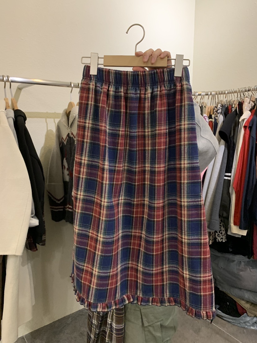 JUPITER東大門㊣直郵女裝新品休閑真品熱賣時尚人氣長裙格紋JUPITER長裙圖色2