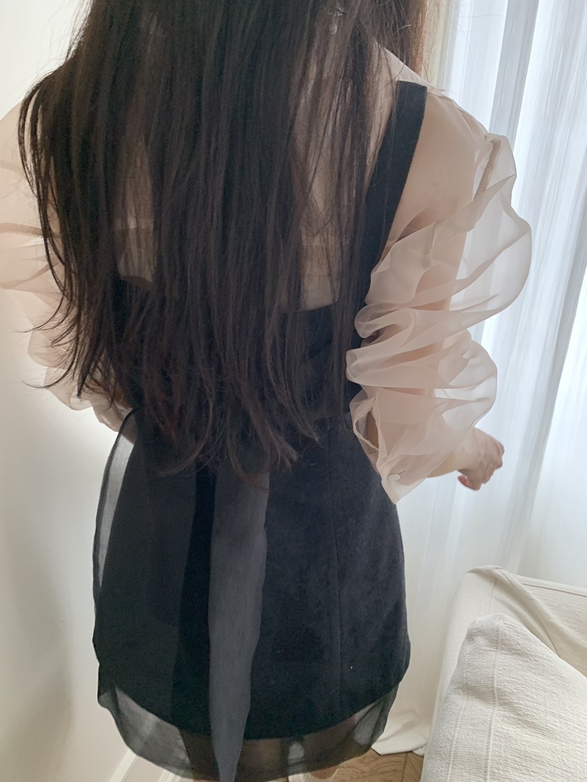 SOFTNESS韓國代購㊣女士新品時尚人氣推薦真品職業連衣裙羊毛Softness/Cosmic連衣裙