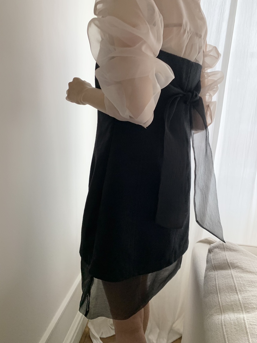SOFTNESS韓國代購㊣女士新品時尚人氣推薦真品職業連衣裙羊毛Softness/Cosmic連衣裙