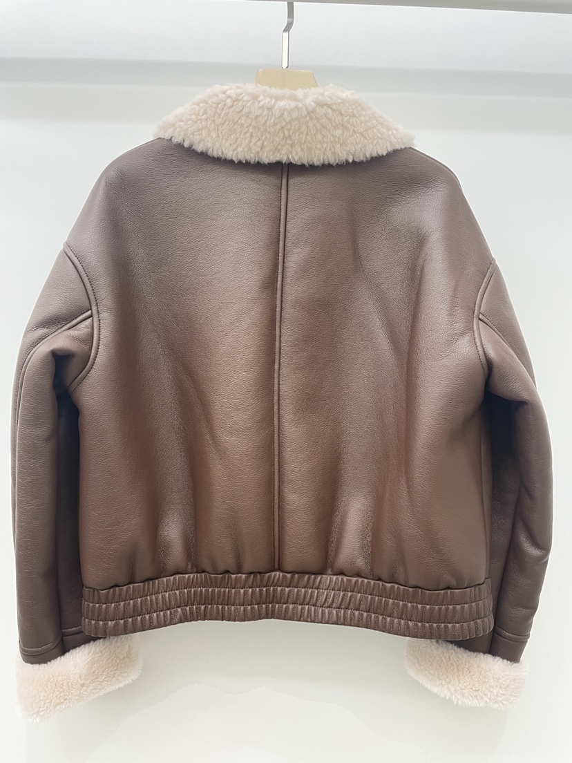 NYLON東大門㊣實拍女裝新品熱賣時尚人氣休閑真品夾克羊毛拉鏈NYLON夾克