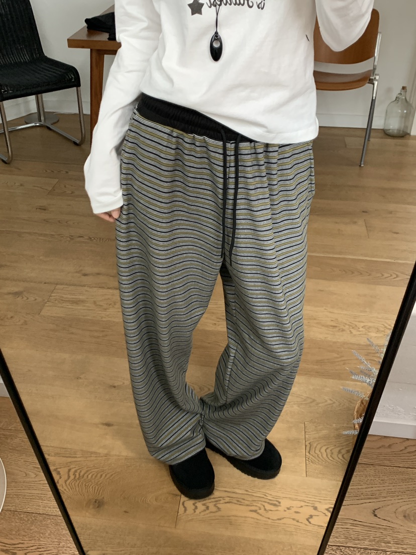 MORE THAN-P韓國直郵㊣女士新品時尚人氣熱賣推薦真品休閑褲MORE THAN休閑褲