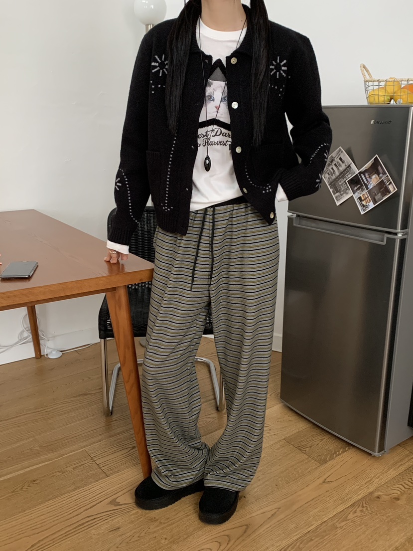 MORE THAN-P韓國直郵㊣女士新品時尚人氣熱賣推薦真品休閑褲MORE THAN休閑褲