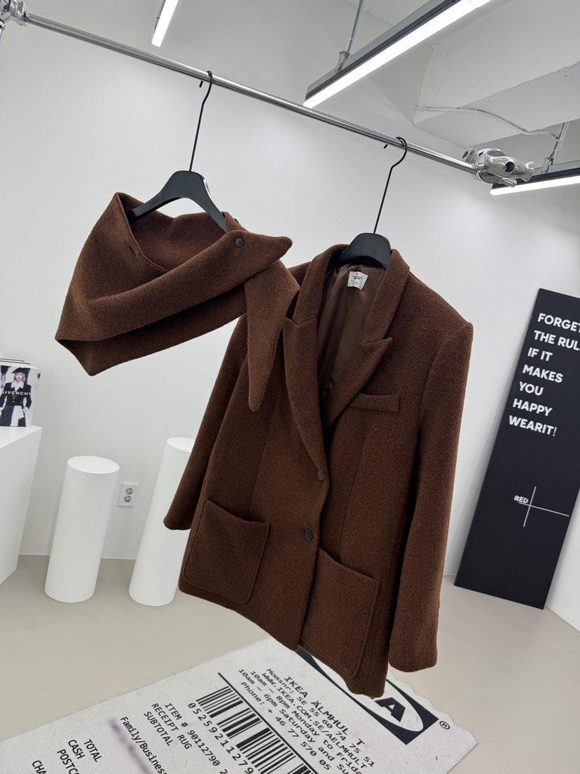 RED-A韓國直郵㊣女士新品休閑職業推薦人氣真品套裝套裝圍巾RED-A套裝