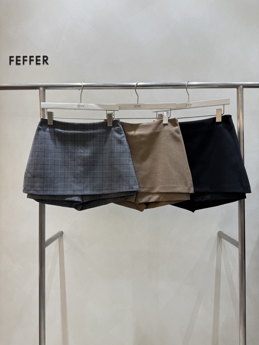 FEFFER東大門㊣代購女士新款職業時尚熱賣人氣休閑25秋冬裙褲FEFFER裙褲