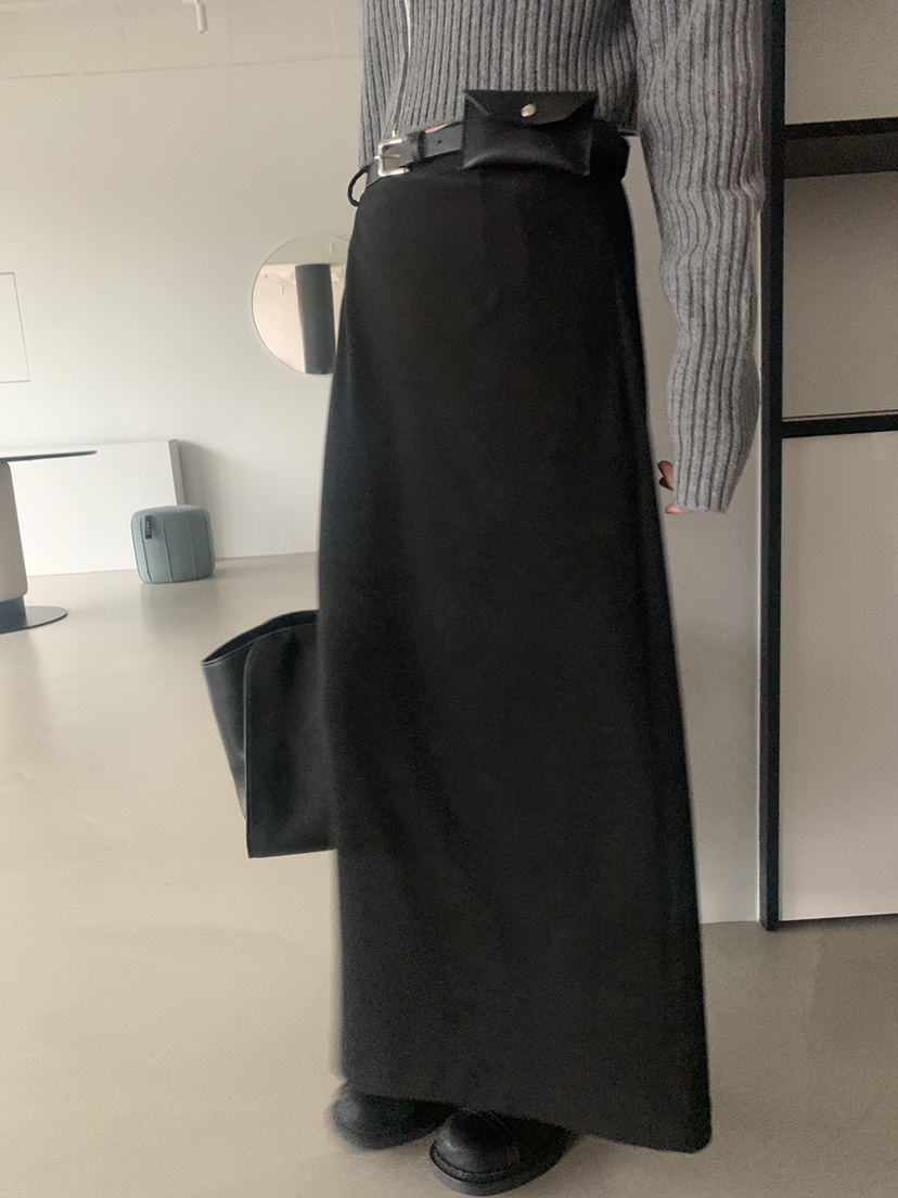 TRUE東大門㊣實拍女裝新品推薦休閑職業真品時尚熱賣25秋冬長裙TRUE長裙