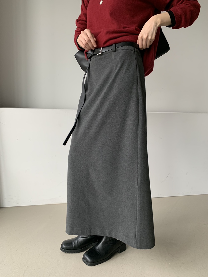 TRUE東大門㊣實拍女裝新品推薦休閑職業真品時尚熱賣25秋冬長裙TRUE長裙