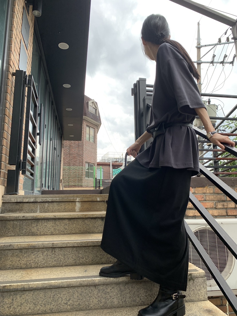 TRUE東大門㊣實拍女裝新品推薦休閑職業真品時尚熱賣25秋冬長裙TRUE長裙