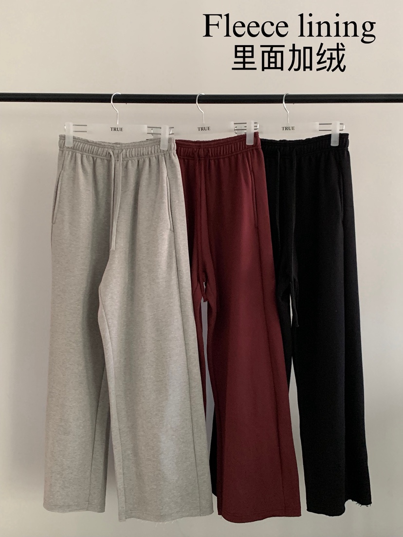 TRUE東大門㊣實拍女士新品休閑時尚25秋冬真品職業休閑褲加絨TRUE休閑褲