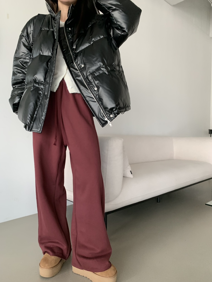 TRUE東大門㊣實拍女士新品休閑時尚25秋冬真品職業休閑褲加絨TRUE休閑褲