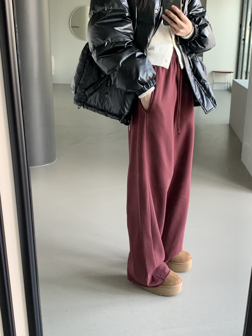 TRUE東大門㊣實拍女士新品休閑時尚25秋冬真品職業休閑褲加絨TRUE休閑褲