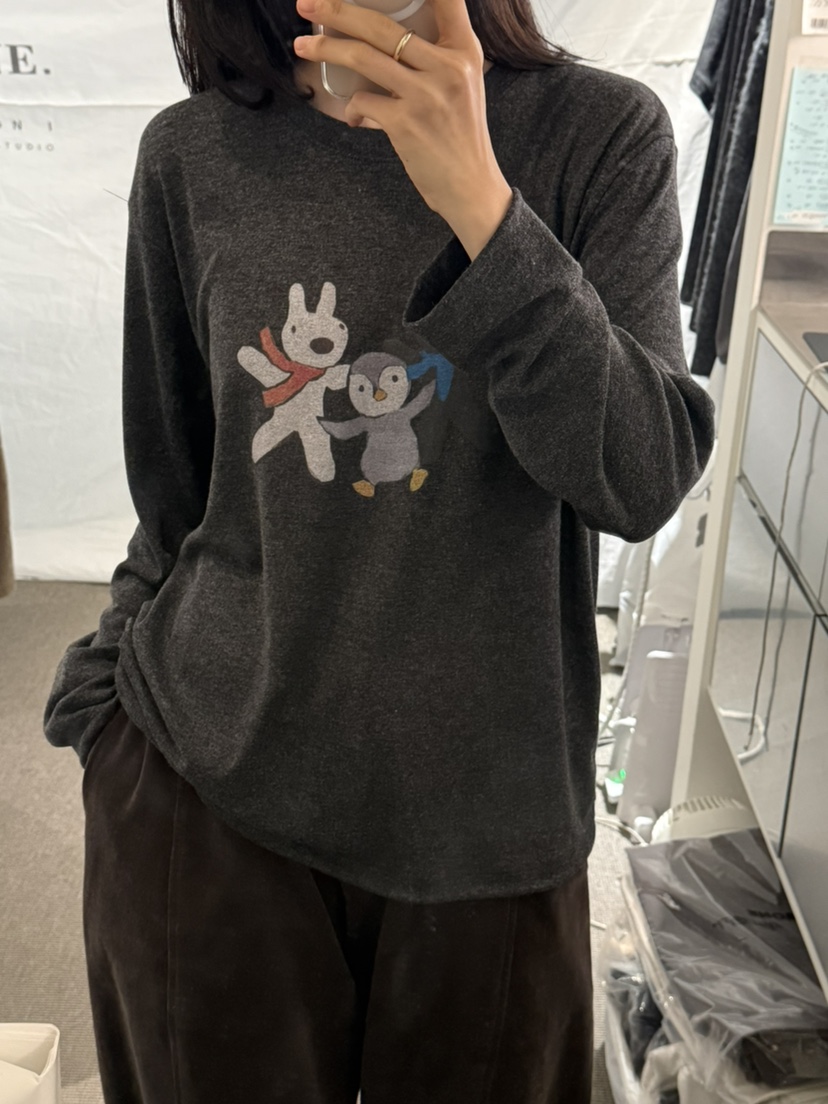 MONE-A東大門㊣實拍女裝新品時尚推薦人氣職業真品長袖T恤鵝MONE-A長袖T恤