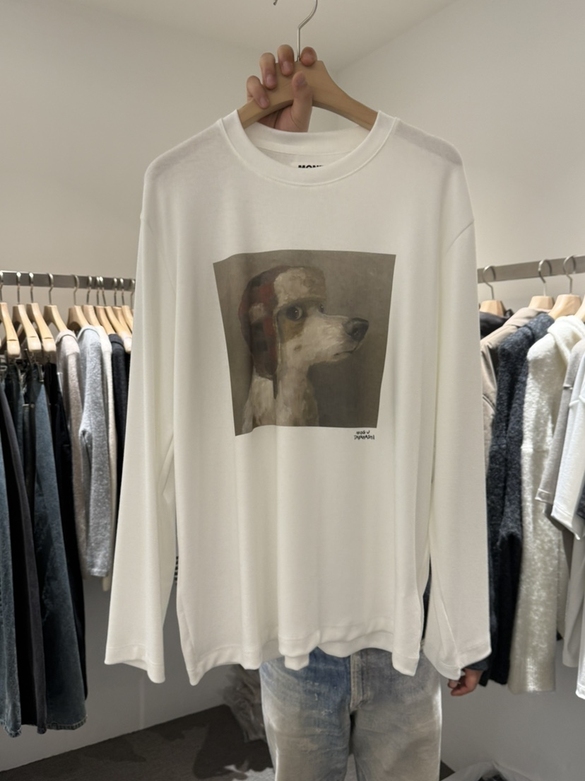 MONE-A韓國代購㊣女裝新款25秋冬熱賣職業人氣休閑長袖T恤MONE-A長袖T恤圖色1