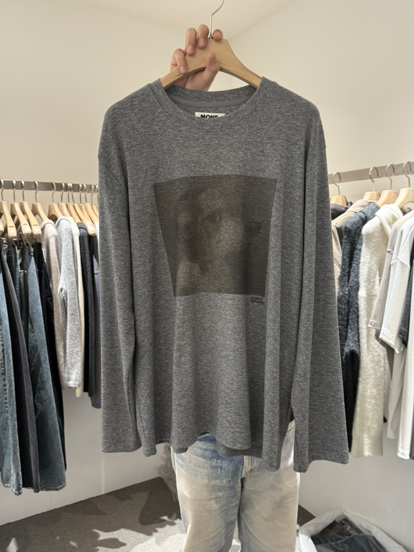 MONE-A韓國代購㊣女裝新款25秋冬熱賣職業人氣休閑長袖T恤MONE-A長袖T恤圖色3