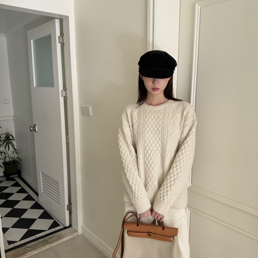 THE ABLE韓國代購㊣女裝新品真品推薦25秋冬人氣針織衫羊毛THE ABLE/TA針織衫