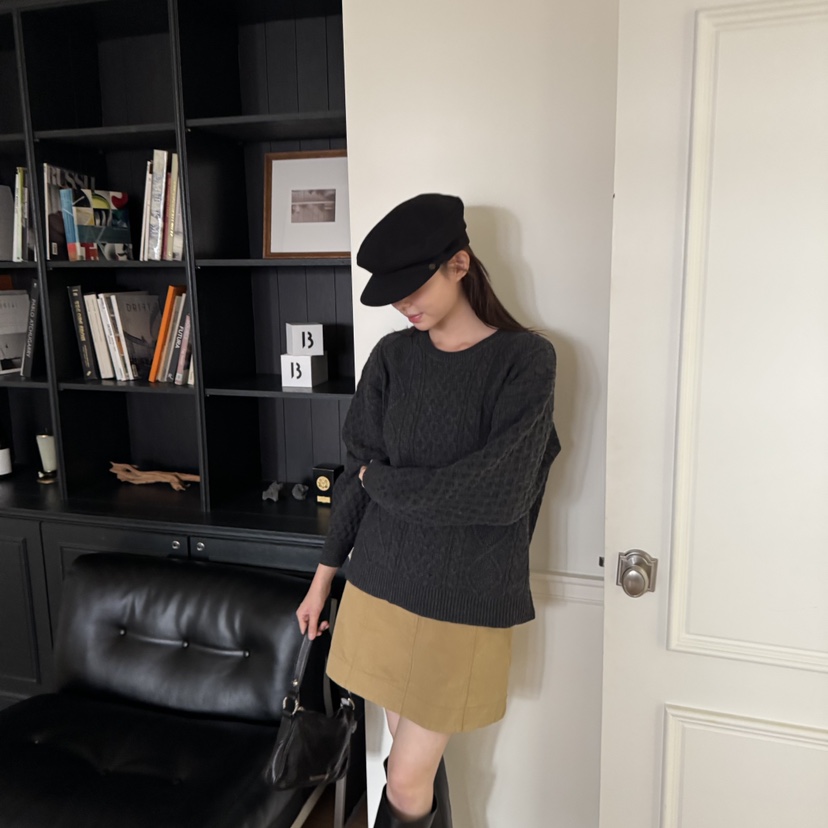 THE ABLE韓國代購㊣女裝新品真品推薦25秋冬人氣針織衫羊毛THE ABLE/TA針織衫