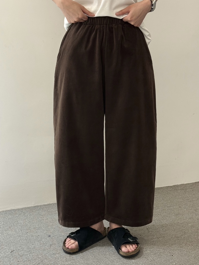 MONE-A東大門㊣實拍女士新款職業熱賣人氣時尚推薦休閑褲拉絨MONE-A休閑褲圖色3