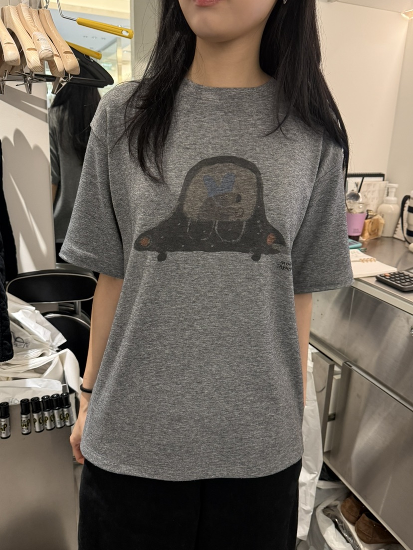 MONE-A東大門㊣直郵女士新品人氣真品25秋冬休閑推薦T恤拉絨MONE-AT恤圖色4