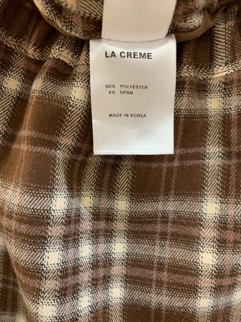 LA CREME東大門㊣直郵女士新品真品推薦職業25秋冬休閑短裙LA CREME短裙