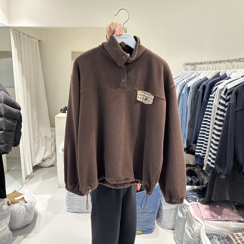 LORING RE I東大門㊣直郵女士新品職業25秋冬熱賣衛衣羊毛LORING RE-I/BARE衛衣