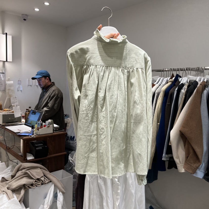 VENIR-a東大門㊣代購女裝新品職業推薦真品時尚襯衫蕾絲衫VENIR-a襯衫/蕾絲衫