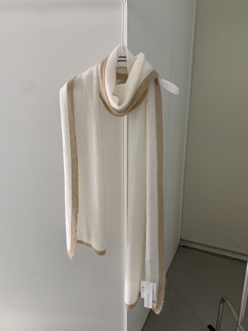 SHOP POSTER韓國代購㊣女裝新款推薦熱賣時尚休閑圍巾披肩SHOP_POSTER圍巾/披肩