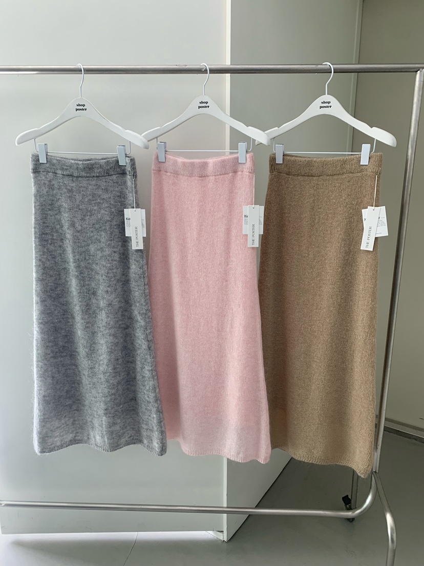SHOP POSTER東大門㊣代購女裝新品熱賣25秋冬真品時尚長裙SHOP_POSTER長裙