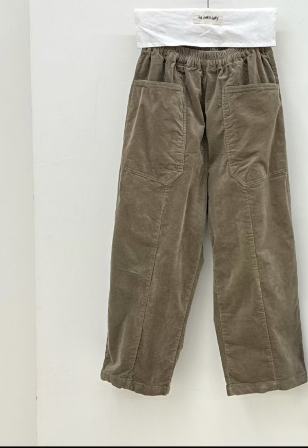 LE JARDINET東大門㊣直郵女裝新品時尚25秋冬熱賣休閑褲口袋LE JARDINET休閑褲
