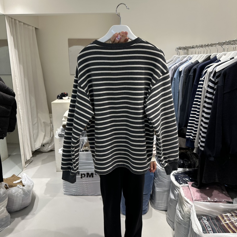 LORING RE I東大門㊣代購女裝新款推薦時尚25秋冬職業衛衣LORING RE-I/BARE衛衣