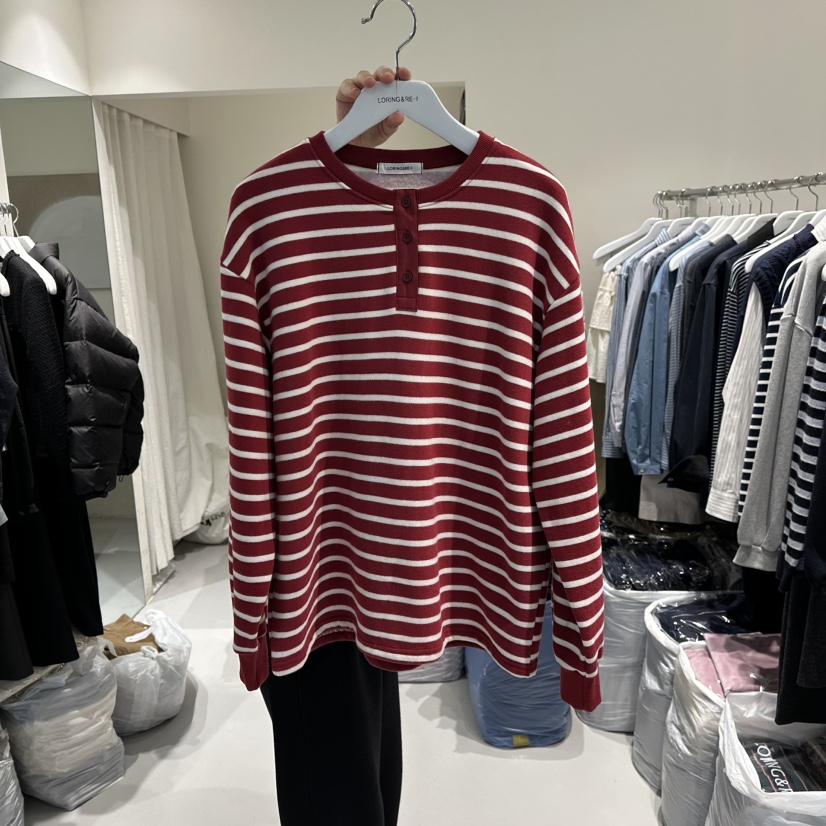 LORING RE I東大門㊣代購女裝新款推薦時尚25秋冬職業衛衣LORING RE-I/BARE衛衣