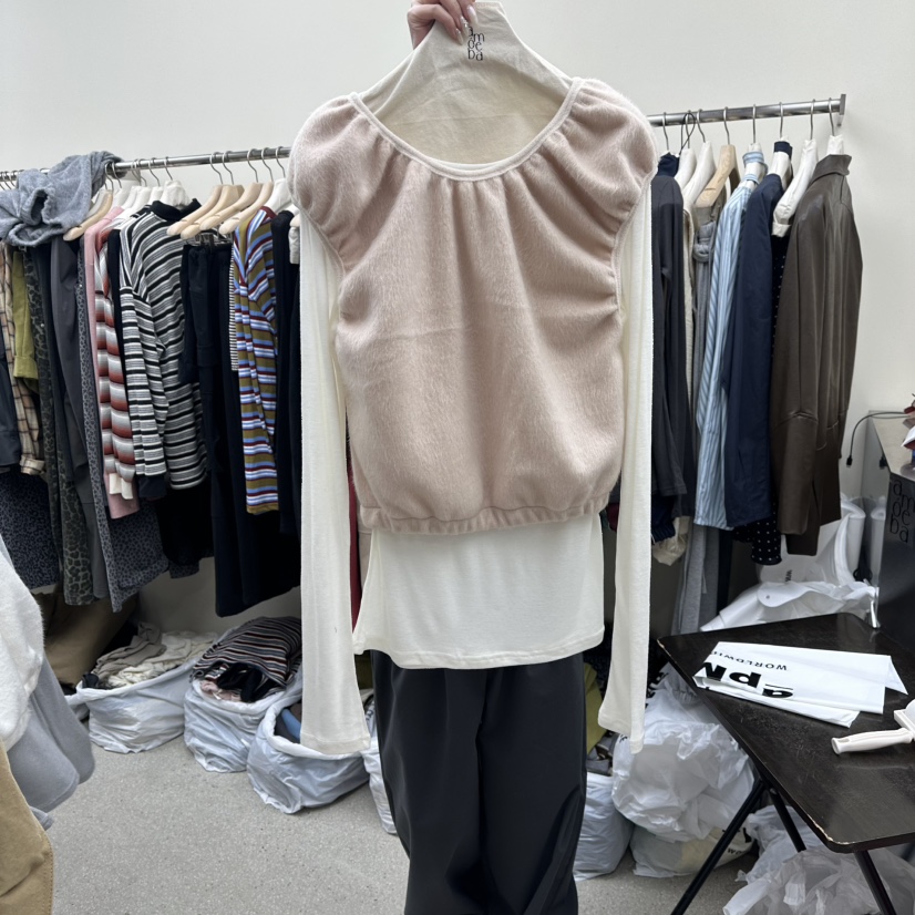 AMOEBA韓國代購㊣女士新款推薦人氣熱賣25秋冬職業套裝兩件套AMOEBA套裝