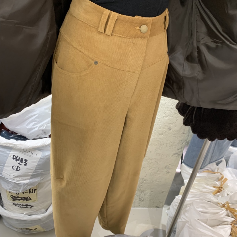 SOLD OUT韓國直郵㊣女士新品職業時尚真品人氣熱賣推薦休閑褲SOLD OUT休閑褲圖色3