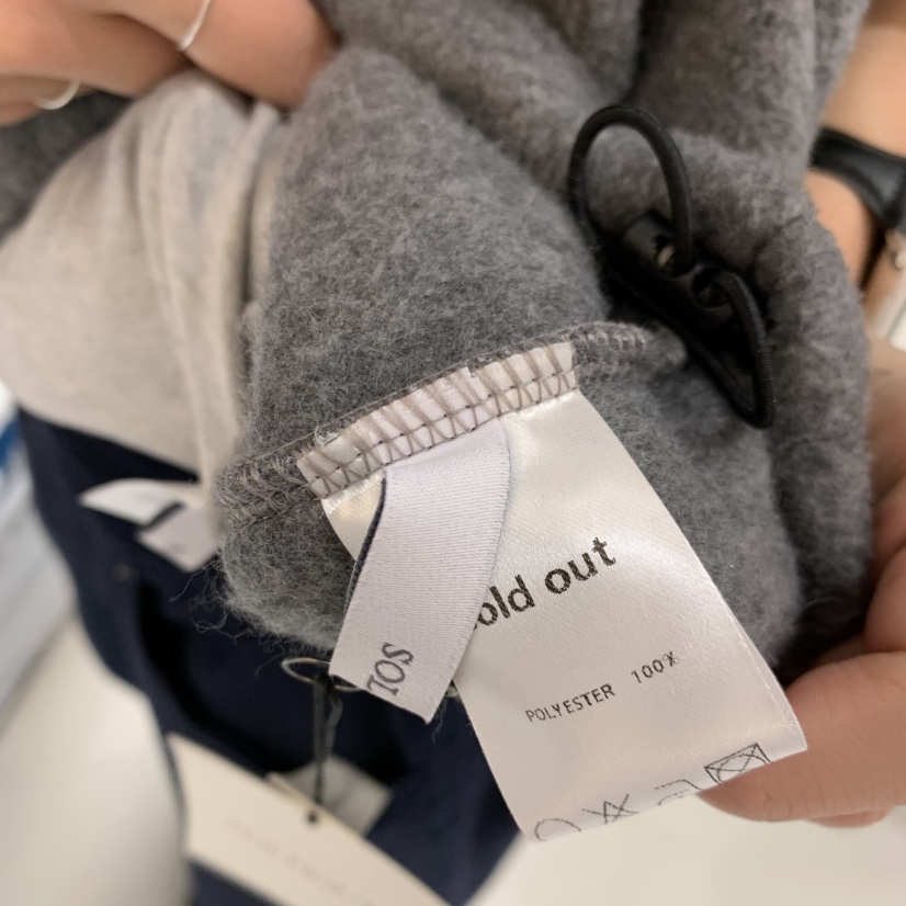 SOLD OUT東大門㊣代購女士新品時尚推薦人氣馬甲連帽拉鏈衫SOLD OUT馬甲