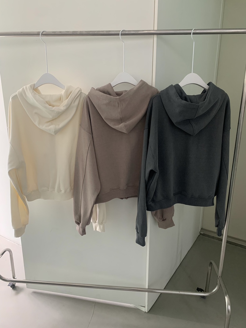 SHOP POSTER東大門㊣代購女士新款推薦熱賣休閑夾克拉鏈連帽SHOP_POSTER夾克