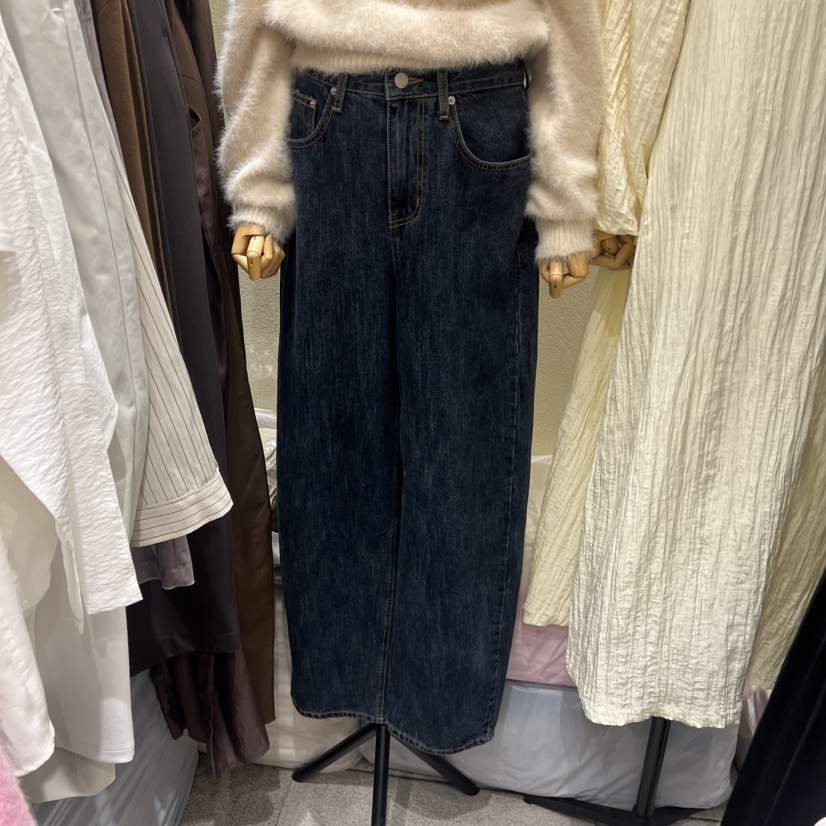 BROCCOLISALAD東大門㊣實拍女士新品時尚真品職業熱賣牛仔褲BROCCOLISALAD牛仔褲圖色1