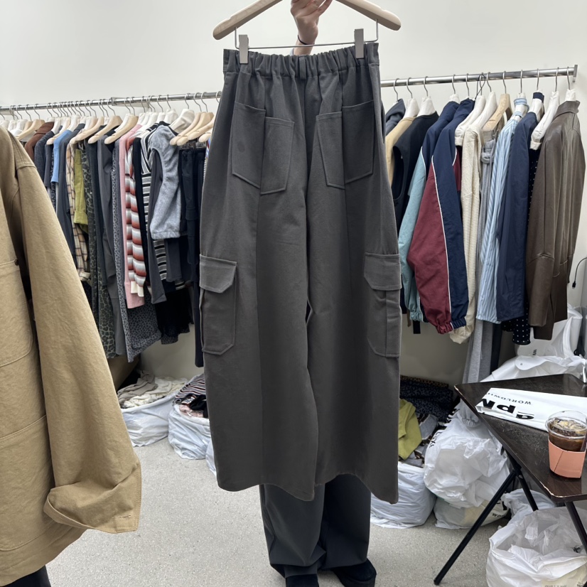 AMOEBA東大門㊣代購女裝新品時尚推薦人氣職業真品休閑休閑褲AMOEBA休閑褲