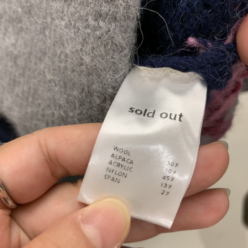 SOLD OUT東大門㊣實拍女士新品時尚真品推薦25秋冬職業針織衫SOLD OUT針織衫